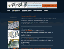 Tablet Screenshot of nastrojove-oceli.com